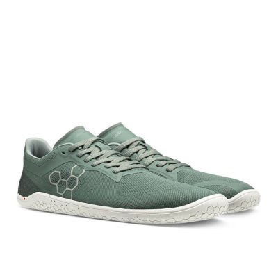 Chaussure Running Vivobarefoot Geo Racer II Homme - Vert ZKX382514